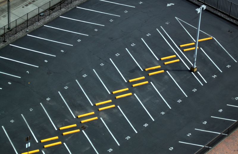 Parking Lot Surface Marking Service