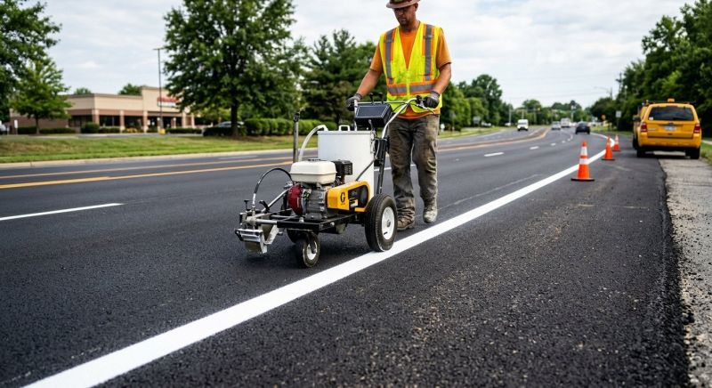 Pavement Striping Service in Canton, GA