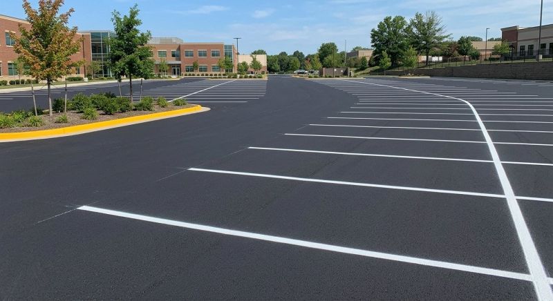 Asphalt Painting in Houston, TX