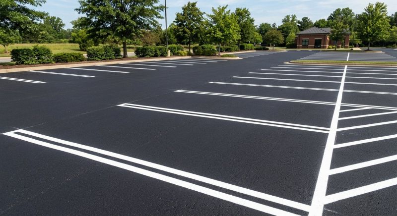 Asphalt Painting in Houston, TX