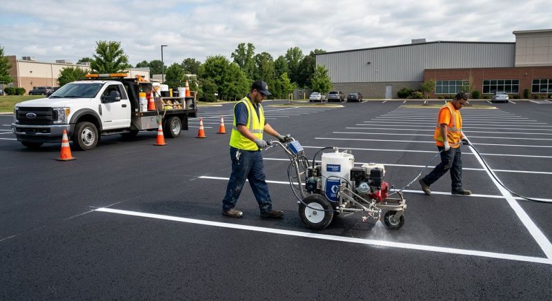 Asphalt Striping in Temecula, CA