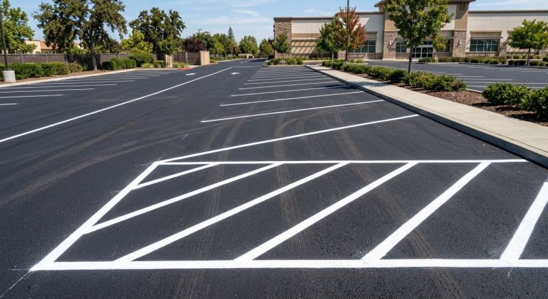 Church Parking Lot Striping in Palm Springs, CA