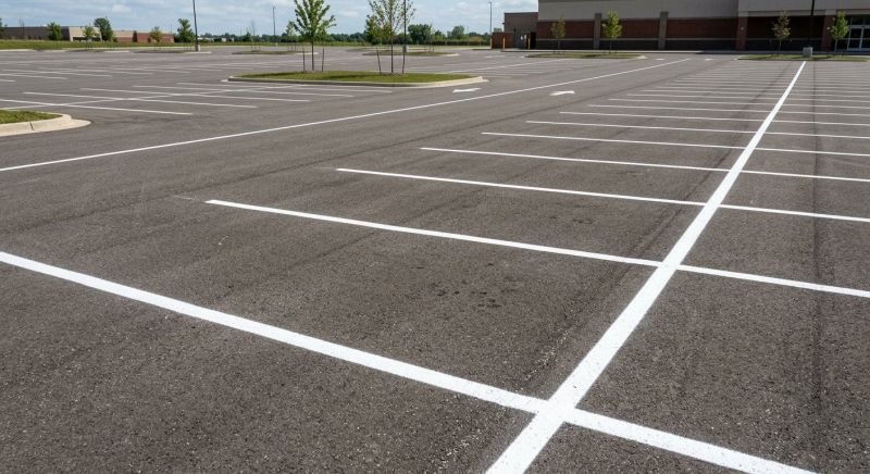 Commercial Asphalt Painting in Houston, TX
