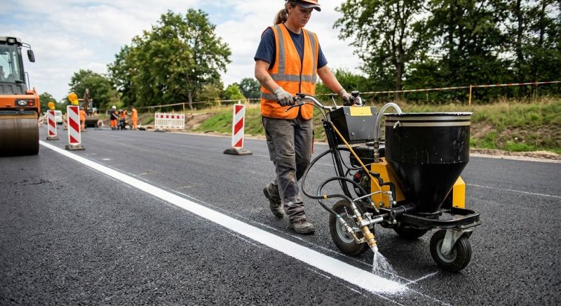 Commercial Asphalt Painting in Los Angeles, CA