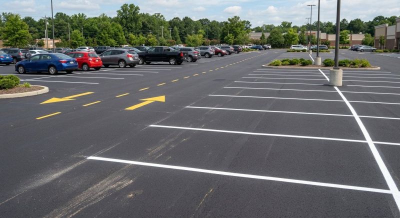 Concrete Parking Lot Striping in Temecula, CA