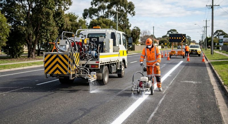 Fire Lane Marking in Orange County, CA