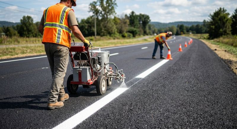 Line Striping Service in Savannah, GA