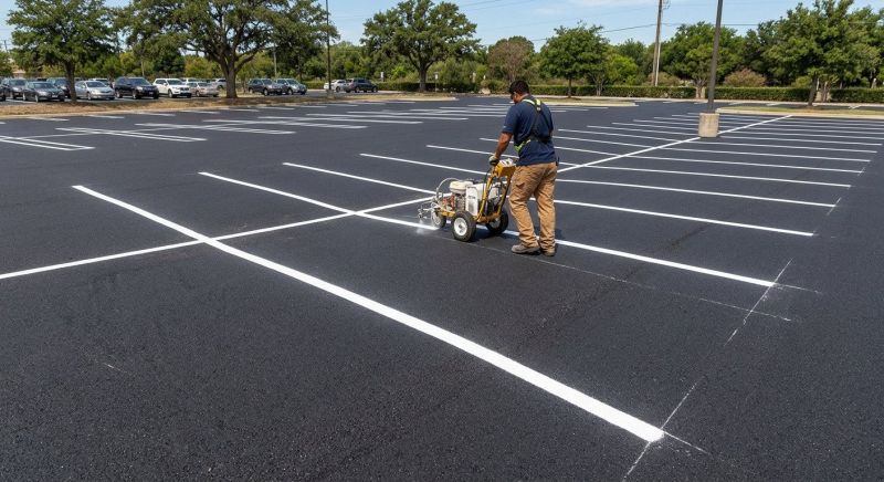 Line Striping Service in Savannah, GA