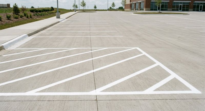 Parking Area Striping in Houston, TX