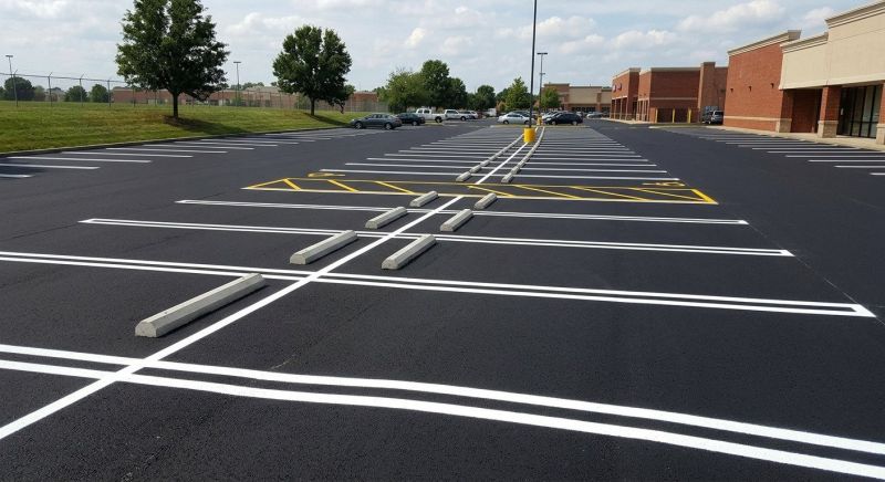 Parking Area Striping in Los Angeles, CA