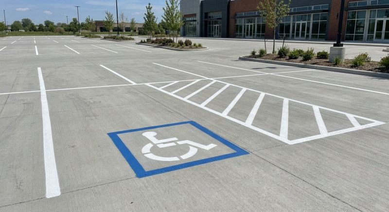 Parking Garage Striping in Los Angeles, CA