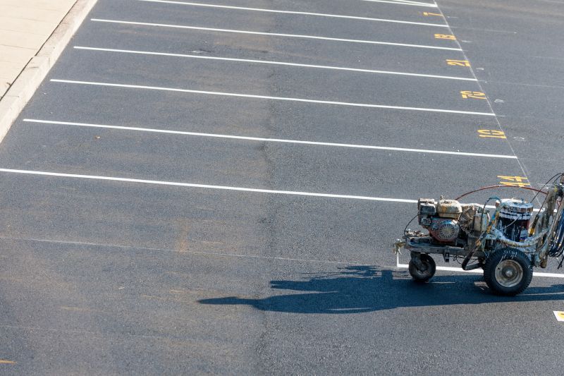 Parking Garage Striping in Savannah, GA