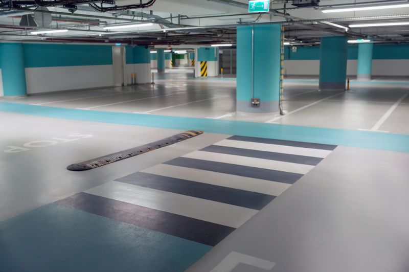 Parking Garage Striping in Palm Springs, CA