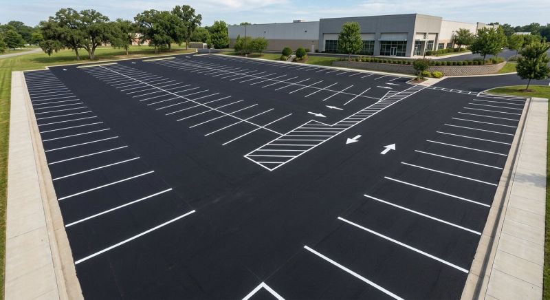 Parking Lot Striping in Palm Springs, CA