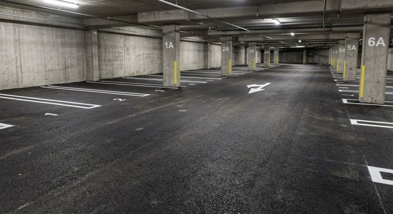 Parking Space Marking in Canton, GA