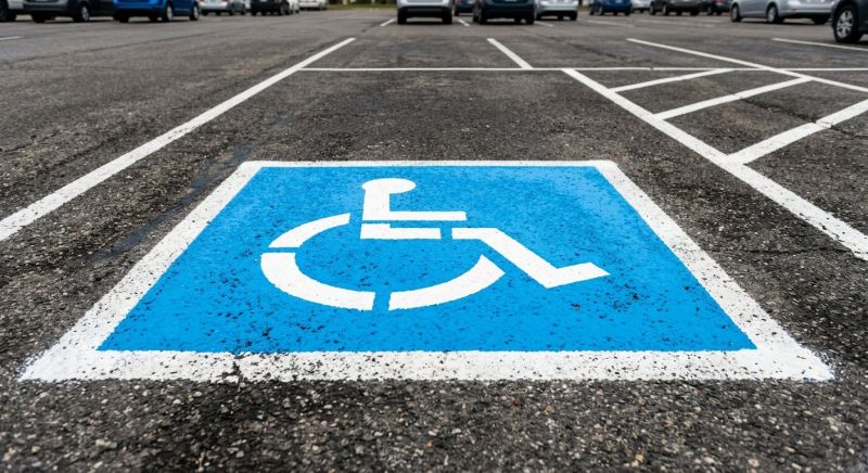 Parking Space Marking in Savannah, GA