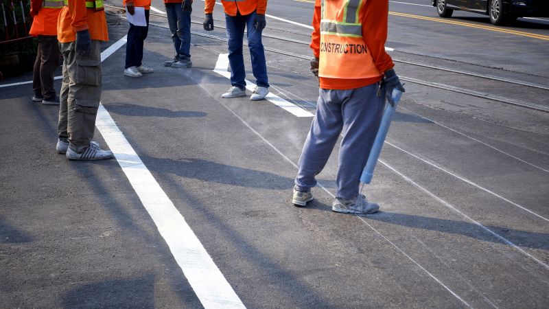 Pavement Marking Service in Los Angeles, CA